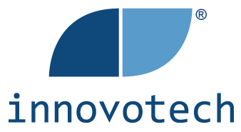 Logo for Innovotech, a company providing antimicrobial services & testing in Canada
